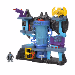 Fisher-Price Imaginext – DC Super Friends – Batcave Bat-Tech, Château, 3 an(s), Piles fournies, AA, Multicolore, Plastique