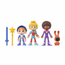Fisher-Price Imaginext Gus le Chevalier Minus – Coffret Iris et ses Amis, 3 an(s), Multicolore, Plastique