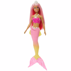 Barbie Dreamtopia – – Poupée Sirène, Poupée mannequin, Femelle, 3 an(s), Fille, 335 mm, Multicolore
