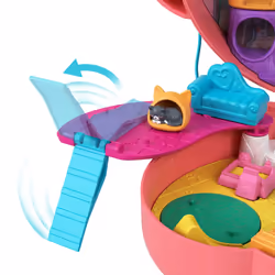 Polly Pocket Coffret SHANI SAC CHAT CÂLIN