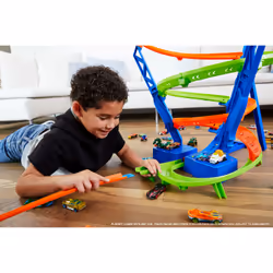Hot Wheels Action – Coffret Piste Cyclone Crash