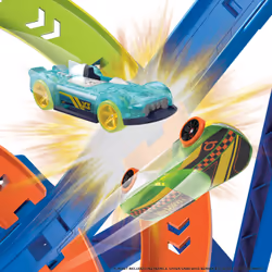 Hot Wheels Action – Coffret Piste Cyclone Crash - Vue supplémentaire 4