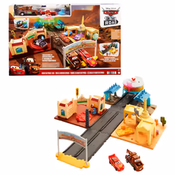 Disney Pixar Cars Disney · Pixar – Coffret Cars On The Road Visite à Radiator Springs, Voiture et course, 4 an(s), AAA, Multi ...