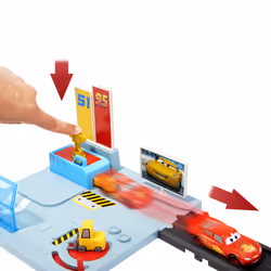 Disney Pixar Cars Disney · Pixar – Cars : Sur la route – Centre Rust-Eze Dinoco