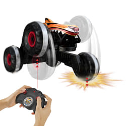 Hot Wheels Monster Trucks – Véhicule Radiocommandé L’INARRÊTABLE TIGER SHARK