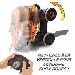 Hot Wheels Monster Trucks – Véhicule Radiocommandé L'INARRÊTABLE TIGER SHARK - Vue supplémentaire 11