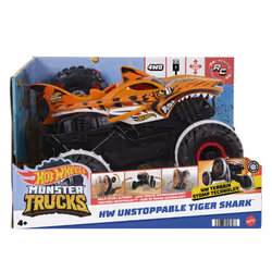 Hot Wheels Monster Trucks – Véhicule Radiocommandé L'INARRÊTABLE TIGER SHARK - Vue supplémentaire 12