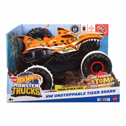 Hot Wheels Monster Trucks – Véhicule Radiocommandé L'INARRÊTABLE TIGER SHARK - Vue supplémentaire 5