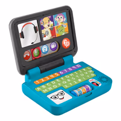 Fisher-Price Rires et Éveil Rires &amp; Éveil - Mon Premier Ordi Portable- Jouet D'Éveil - 6 Mois Et +, 0,5 an(s), Sonore, Ba ...