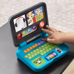 Fisher-Price Rires et Éveil Rires & Éveil - Mon Premier Ordi Portable- Jouet D'Éveil - 6 Mois Et + - Vue supplémentaire 4