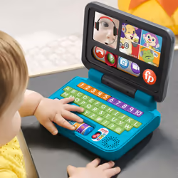 Fisher-Price Rires et Éveil Rires & Éveil - Mon Premier Ordi Portable- Jouet D'Éveil - 6 Mois Et + - Vue supplémentaire 5