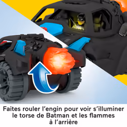 Fisher-Price Imaginext – – Batmobile Sons et Lumières DC Super Friends - Vue supplémentaire 8