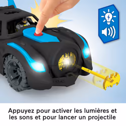 Fisher-Price Imaginext – – Batmobile Sons et Lumières DC Super Friends - Vue supplémentaire 9
