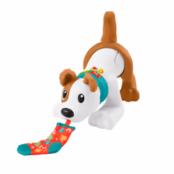 Fisher-Price Chiot 123, Rampe Avec Moi, Animal électronique pour enfants, 0,5 an(s), Français, Multicolore