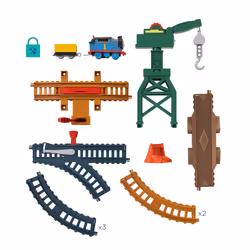 Fisher-Price Thomas le petit train Thomas et ses Amis-Circuit et Locomotive Motorisée - Vue supplémentaire 5