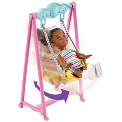Barbie Skipper Babysitters Inc. – Coffret Skipper Baby-Sitter Château Gonflable - Vue supplémentaire 5