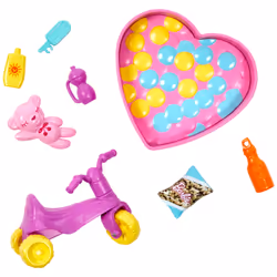 Barbie Skipper Babysitters Inc. – Coffret Skipper Baby-Sitter Château Gonflable - Vue supplémentaire 7