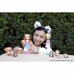 Enchantimals City Tails – Coffret Famille Cochons d’Inde de Glee