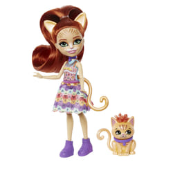Enchantimals City Tails – BÊTES CITADINES – TARLA CHAT TIGRÉ ET CUDDLER