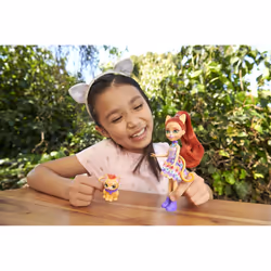 Enchantimals City Tails – BÊTES CITADINES – TARLA CHAT TIGRÉ ET CUDDLER