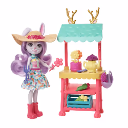 Enchantimals City Tails – BÊTES CITADINES – Coffret LE MARCHÉ FERMIER