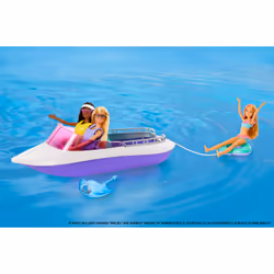 Barbie Mermaid Power – – Bateau, Poupées et Accessoires, Poupée mannequin, Femelle, 3 an(s), Fille, 123 mm, 490 kg