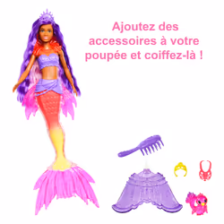 Barbie Dreamtopia – Mermaid Power – Poupée et Accessoires - Vue supplémentaire 4