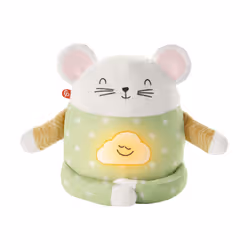 Fisher-Price Souris De Méditation, Animaux en peluche, 2 an(s), Interactif, Sonore, AA, Piles fournies