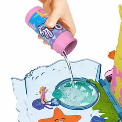 Polly Pocket Coffret Aquarium À Bulles