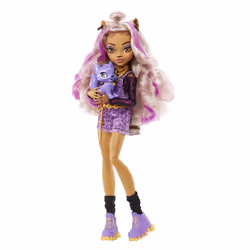Monster High Poupée Mannequin Clawdeen Wolf avec Accessoires et Animal de Compagnie - Vue supplémentaire 3