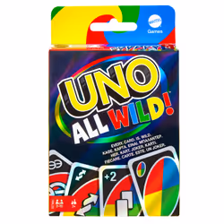 Games Uno All Wild, 7 an(s), Jeu familial