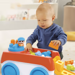 MEGA BLOKS HHN00, 12 mois, 4 roue(s), Multicolore, 890 g