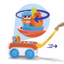 MEGA BLOKS HHN00 jouet à tirer et à pousser