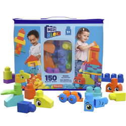 MEGA BLOKS HHM96, Jeu de construction, 1 an(s), Plastique, 150 pièce(s), 2,03 kg