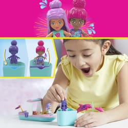 MEGA Barbie – Color Reveal – Nage avec les dauphins