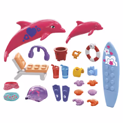 MEGA Barbie – Color Reveal – Nage avec les dauphins - Vue supplémentaire 4