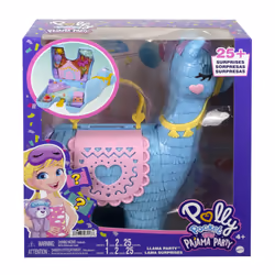Polly Pocket – Coffret SOIRÉE PYJAMA LAMA SURPRISES - Vue supplémentaire 10