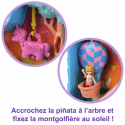 Polly Pocket – Coffret SOIRÉE PYJAMA LAMA SURPRISES - Vue supplémentaire 11