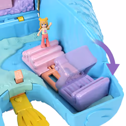 Polly Pocket – Coffret SOIRÉE PYJAMA LAMA SURPRISES