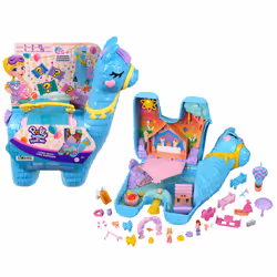 Polly Pocket – Coffret SOIRÉE PYJAMA LAMA SURPRISES - Vue supplémentaire 4