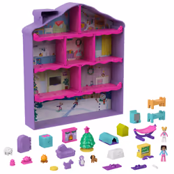 Polly Pocket HHX84, Maison, Autonome, Multicolore