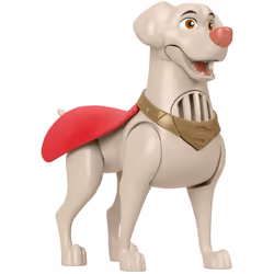Fisher-Price DC League of Super-Pets Krypto et les Super-Animaux – Krypto Chien Aboyeur, 3 an(s), Multicolore, Plastique
