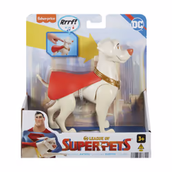 Fisher-Price DC League of Super-Pets Krypto et les Super-Animaux – Krypto Chien Aboyeur