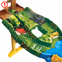 Hot Wheels Monster Trucks HJG32, 4 an(s), Plastique, Métal