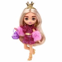 Barbie Extra HJK67, Mini poupée, Femelle, 3 an(s), Fille, 139 mm, 80 g