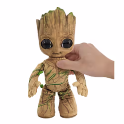 Mattel Marvel – Peluche Dansante et Parlante Groot, Personnage de dessin animé, 3 an(s), Interactif, Sonore, AAA
