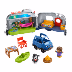 Fisher-Price - Caravane Little People - Jouet d\u0027éveil - 18 mois et +
