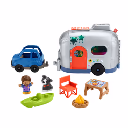 Fisher-Price - Caravane Little People - Jouet d\u0027éveil - 18 mois et +