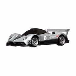 Hot Wheels HKC42, Véhicule de course, 3 an(s), Métal, Plastique, Noir, Argent