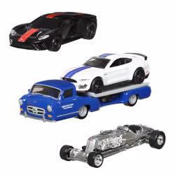 Hot Wheels HKC17, 3 an(s), Métal, Plastique